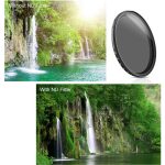 Filtro 55mm K&F Concept Densidad Neutra Variable ND2-400 - Imagen 5