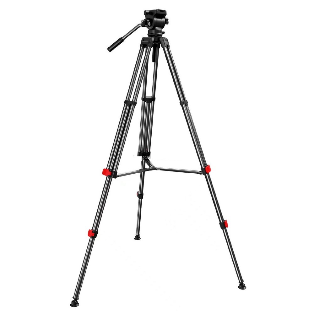 FZC-660-1 Trípode de vídeo FZC-660 con cabezal fluido - Imagen 1