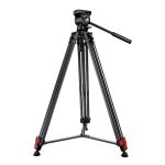 Trípode de vídeo FZC-660 con cabezal fluido - Imagen 2