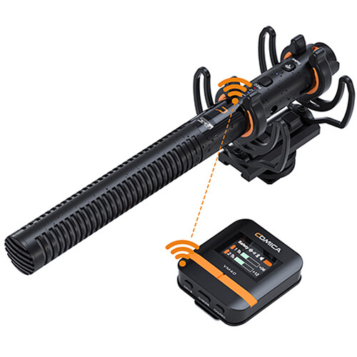 CM-VM40-1 Micrófono inalámbrico Shotgun Comica Audio VM40 - Imagen 1