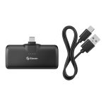 Mini PowerBank Steren 4000 mAh PD 20 W con 1 salida USB C y plug USB C abatible - Imagen 3