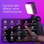 Luz Led recargable Ulanzi VL49 Pro RGB - Imagen 4